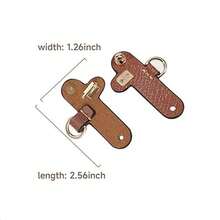 1pc Brown Faux Leather Adjustable Crossbody Bag, Versatile Shoulder Strap Handbag For Women - Brown - View 18