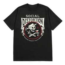 Social Distortion Summer Tour 2024 T-Shirt All Size S-3XL P8713 - màu đen - Xem 2