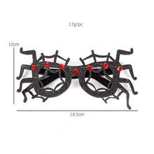 1pc Halloween Funny Glasses - Scary Bat Spider Spherical Design, Party Dress-Up, Cosplay & Begging Accessories (No Batteries Required), Halloween Costume Accessories, Lightweight Glasses, Creative Styling, A Must-Have For COS Players(Random Color)