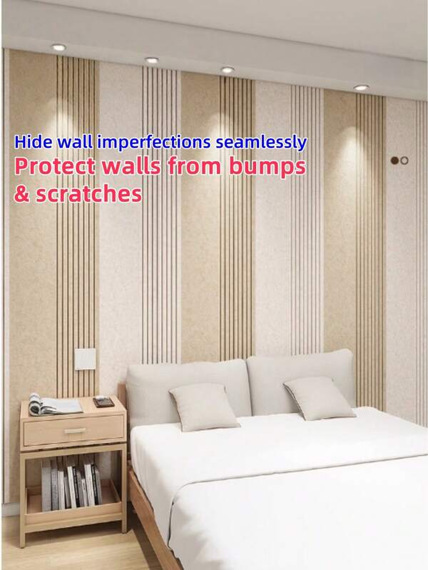 Selbstklebende Akustikfilzplatte - 9mm dicke Polyesterfaserplatte | Geräuschreduzierendes Foto- und Pinnwand | Kratzschutz für Schlafzimmer/Büro (40x80cm)