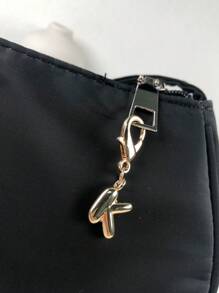 Bubble Letters Cute Necklace Pendant Bag Pendant-Lucky Crystal Pendant, Alphabet Letters A-Z, Shiny Alloy Bag And Backpack Pendant-Perfect Gift For Birthdays And Special Occasions, Key Chain Ring Bag Backpack Pendant Car Pendant Gift For Ladies And Girls, Wallet And Handbag Accessories. Random Assorted Old And New Style Letters