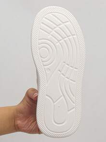 Fall/Winter White Versatile Casual Women's Shoes, Fashion Ladies Platform Sneakers