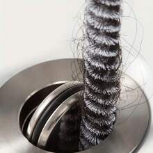 Root Canal Dredging Brush - Sink Drain Cleaning Brush, Household Sewer Hair Remover, Snake Shaped  Remover, Suitable For Bathtubs, Kitchen Sinks, Toilets, Etc