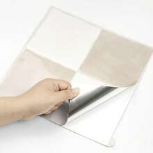 4/10 张 - 9 英寸 X 9 英寸方形剥离粘贴式防溅瓷砖,3D 纹理粘合墙板,适用于厨房、浴室和墙壁贴纸 - 彩色 - 查看 5