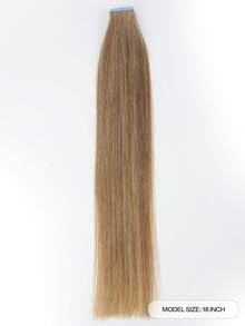 Jessie's Selection 20pcs/Pack 50g Tape In Hair Extensions Skin Weft Remy Silky Straight Seamless Invisible Tape Adhensive 150Grams 100% Human Hair Extensions For Volume Add Length Luxury Quality Affordable Cost Salon Quality(#12 Honey Brown) - S12 - 查看 3