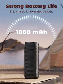 ZEALOT 20W BT 无线扬声器，户外便携式低音炮扬声器防水 IPX 5，无线扬声器，双配对，1800mAh 电池，6 小时播放时间响亮立体声，震撼低音 - 彩色 - 查看 9