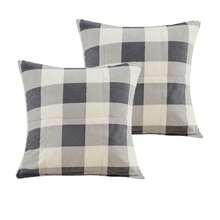 Elegant Bianca European Pillowcases Set For Luxurious Bedroom Decor - Soft Cotton Blend, Stylish Design, Perfect For Standard Euro Pillows