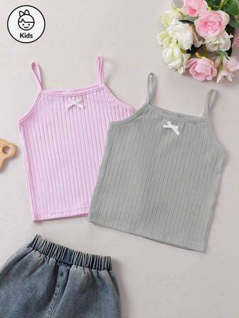 2 stuks meisjes (klein) bralette - bh zonder beugel