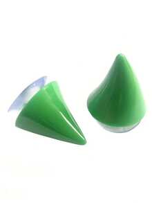 2 CÁI Mũ bảo hiểm xe máy dễ thương sừng cao su trang trí cho xe máy địa hình mũ bảo hiểm toàn mặt trang trí xe máy phụ kiện ô tô - Một cỡ - Xem 12