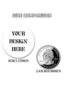 Adesivos personalizados à prova d'água de 4 cm, 16/24/50/100/200 peças | Adesivos personalizados | Adesivos com logotipo | Adesivos comerciais | Etiquetas | Etiquetas postais | Adesivos para pedidos | Adesivos de casamento | Adesivos para festas | Adesivos de aniversário | Adesivos de Halloween | Adesivos | Adesivos do Dia da Independência | Adesivos de Ação de Graças, multifuncionais, ornamentais, com letras, elegantes, modernos, coloridos, kawaii, adoráveis, fofos, casuais, personalizados, exclusivos, personalizados, de volta às aulas para filho e filha