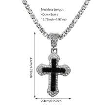 1 Pc Cross Rhinestone Pendant Choker Necklaces Fashion Hip Hop Rapper's Neck Jewelry Gift Zinc Alloy Whistle Pendant Outdoors Sounded Survive Tool Necklace Punk Jewelry