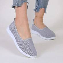 Breathable Flat Summer Shoes For Women, Casual Sneakers,   With Free Shipping - Green - View 8