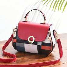 Women Top Handle Bags - 土黃色水滴 - 查看 6