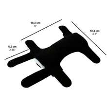 拐杖握把垫 - 符合人体工程学的橡胶泡沫套，提供舒适和支撑