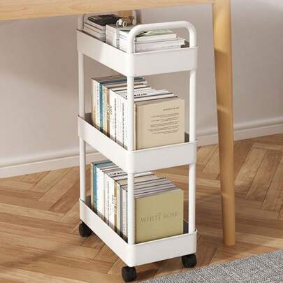 1 pezzo Cartello portaoggetti a rotolo, grande capacità per cucina domestica, bathroom mobile, organizzatore multi-layer per la camera da letto