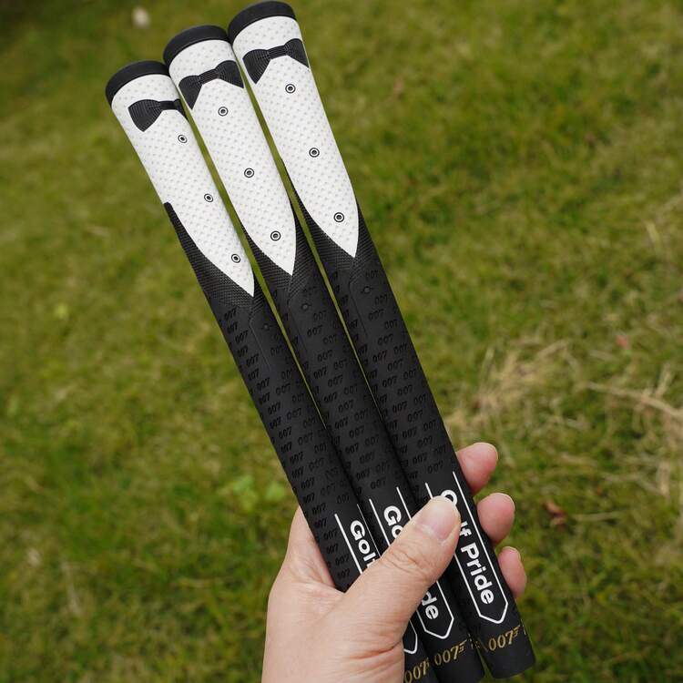10pcs Golf Club Grips - Standard And Midsize, Woven Cord Design For Enhanced Control And Comfort, Durable Rubber Material - Black - View 4
