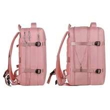 Viral Backpack Laptop Travel School Waterproof Executive Notebook Waterproof Tennis Storage-W01 - Dusty Purple - View 6