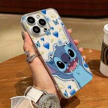 A Stylish Phone Case Featuring Adorable Stitch Designs From The Cartoon Series, Compatible With Iphone 16 Pro Max, 15 Pro, 14 Pro, 13 Pro, 12 Pro, 12, 11, 11 Pro Max, 7, 8, Mini 12, Mini 13, And 16E. It'S A Perfect Gift For Holidays And Birthdays For Both - Mixed Color 1 - 查看 6