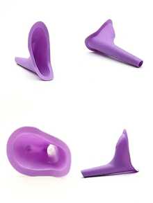1pc Portable Silicone Foldable Design, Suitable For Outdoor Travel, Camping, Hiking, Hygiene And Cleaning Accessories - Multicolor - View 7