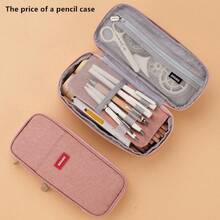 Hộp đựng bút chì dung tích lớn, văn phòng phẩm, đồ dùng học tập, hộp đựng bút chì, túi đựng đồ để bàn văn phòng, túi đựng quà tặng học sinh, hộp đựng bút, hộp đựng bút sáng tạo đa năng, túi đựng đồ trang điểm, túi du lịch - Màu xanh bạc hà - Xem 27