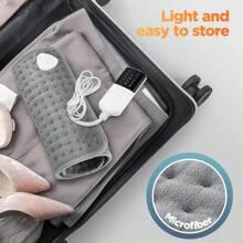 Hailicare 10-Level Temperature Control, 4-Timer Setting Electric Heating Pad, Suitable For Hand, Back, Leg, Shoulder, Neck Pain Relief, Warm In Winter