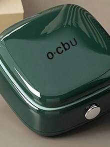 1pc Square & Round Shape Magnetic Sewing Needle Storage Box, Portable Household Sewing Tool Kit - Green - View 4