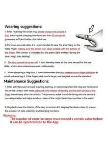 SIMSONLAB 2026 New Upgraded Water-Proof Smart Ring, Health Tracker, With Charging Compartment, Fitness, Steps, Distance, Calories, Sleep, Exercise, Remote Photo Control - Black - View 7