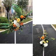 1pc Arch Backdrop Stand, Wedding Balloon Arch Kit Frame, Available In Multiple Gold And Black Sizes, Suitable For Wedding, Valentine's Day, Anniversary, Birthday Party, Graduation Photo Decoration And Photo Backdrop