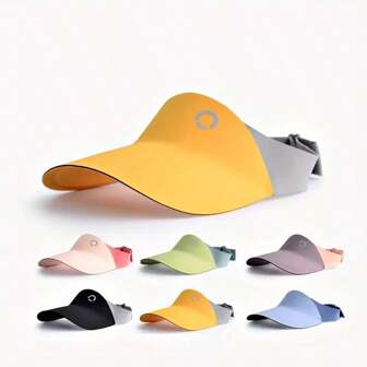 Bandeau de soleil respirant et réglable, casquette de sport ventilée, visière de soleil de voyage extérieur, protection UV, été
