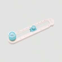 1 件 360 度旋转圆规刀 - 精密圆形切割工具 - DIY 塑料圆形切割器带旋转手柄，白色和蓝色设计，可进行精确圆形切割，非常适合手工制作和办公室使用，办公用品 - 白色 - 查看 13