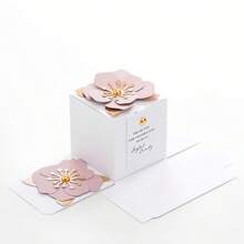 5PCS/10PCS Forest Green Wedding Packaging Box Gift Packaging Gift Box Empty Box Holiday Three-Dimensional Flower Design