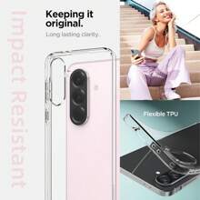 Ultra-Thin Transparent Soft Case Compatible With Samsung Galaxy S25 S24 S23 S22 S21 Ultra Plus / A15 A55 A14 A54 A13 A53 A23 / Redmi Note 14 13 12 11 - Clear - View 3