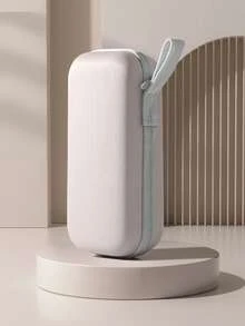 1 件装雨伞防雨防紫外线胶囊伞便携式超迷你带盒旅行伞易于携带的口袋伞适用于学校、办公室、家庭、旅行 - 粉色 - 查看 5