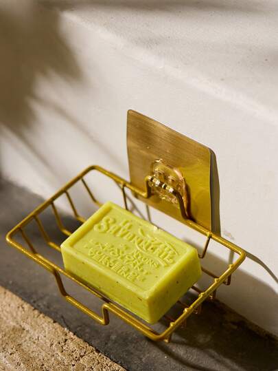 Cirelle Stainless Steel Soap Dish Wall Mounted Bathroom Soap Holder For Drain, No Drilling Needed Home Bathroom Decor Summer Back To School, Rama Comfort Home, New Year, Christmas Gift, High-End Hotel Supplies, Dorm Essentials, Summer Home Decor