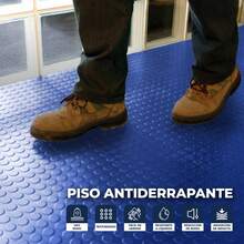 VINILMAX Plastic Flooring - Electric Blue - View 4