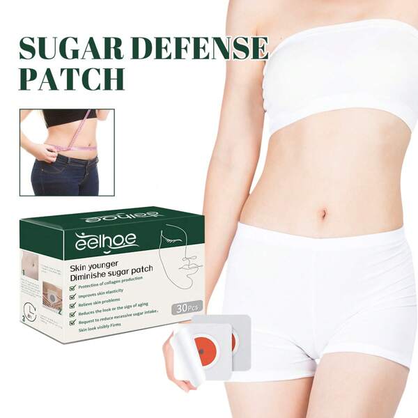30pcs Navel Sticker, Improve Mood, Body Care, Unisex, Daily Use