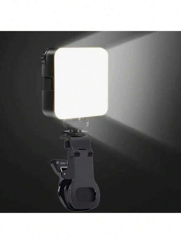 1 pieza Luz de relleno de autofoto para teléfono móvil, luz de bolsillo LED portátil mini, para tomar fotos de belleza y videos con cámara réflex