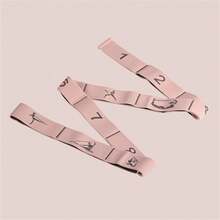 1 件 8 格 11 格 10 格瑜伽弹力带女士健身瑜伽拉伸带数字弹力带舞蹈阻力带弹力带舞蹈健身工具提臀塑形适用于家庭或办公室 - 彩色 - 查看 9