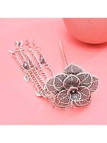 Hair Pins - 銀色 - 查看 6