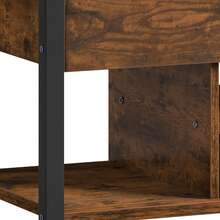 BALCONERA Rustic Brown Multi-Functional Lift-Top Coffee Table – Converts To Dining Table With Drawers & Hidden Storage, 90x47.8x47.5-61.7cm For Living Room - Coffee Brown - View 10