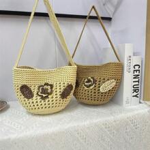 Women Shoulder Bags - 卡其 - 查看 5