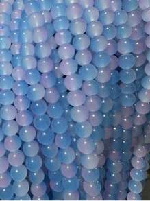 100 pièces de perles rondes en verre imitant le jade de 8 mm. Perles artisanales pour la réalisation de bracelets, colliers et accessoires de bijouterie