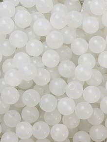 100 件 8 毫米彩色玻璃珠，仿玉材料，玻璃圆珠，适用于手工 DIY 手链、项链、珠宝配饰 - 彩色 - 查看 23