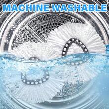 Mop Replacement Heads For O Cedar: Mop Replace Head Easy Wring Spin - Mop Heads Replacements Easy To Clean Install And Replaceable Mop Head Machine Washable (6pack)