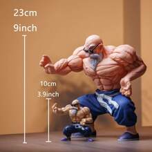 Banpresto Statua da collezione di azione della tartaruga muscolare eremita, collezionabile per anime, decorazione per la scrivania, regalo di Natale