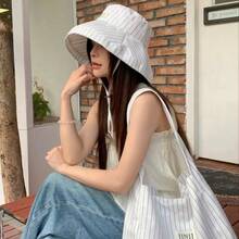 Women Shoulder Bags - 白色帽子+包包 - 查看 3