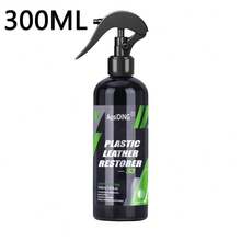 AosiDING-S3 Plastic Leather Restorer Interior Trim Seat Polish Shine Renovator Black New Color Cleaner Spray Car Care Accessories Essential For Car Care S3 - Multicolor - View 4