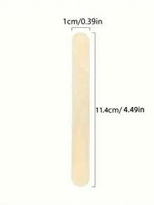 100支/50支装木制工艺棒，搅拌棒，手工工艺棒，DIY涂鸦，打造属于你自己的木制工艺品！培养孩子的动手能力，多用途棒，家庭艺术项目，课堂美术用品，儿童生日礼物，圣诞礼物 - 彩色 - 查看 2