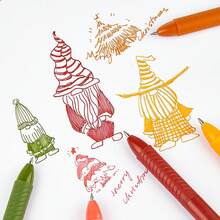 Długopisy żelowe z wysuwanym tuszem, końcówka 0,5 mm Extra Thin, płynne pisanie, robienie notatek, kolorowanie, bez rozmazywania i rozmazywania, do rysowania, pisania, planera szkolnego, artykułów szkolnych, powrotu do szkoły