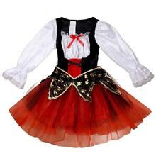 儿童海盗冒险服装套装 - 复古背心和连衣裙，适合冒险派对、寻宝游戏和主题活动 - 黑色-2 - 查看 4